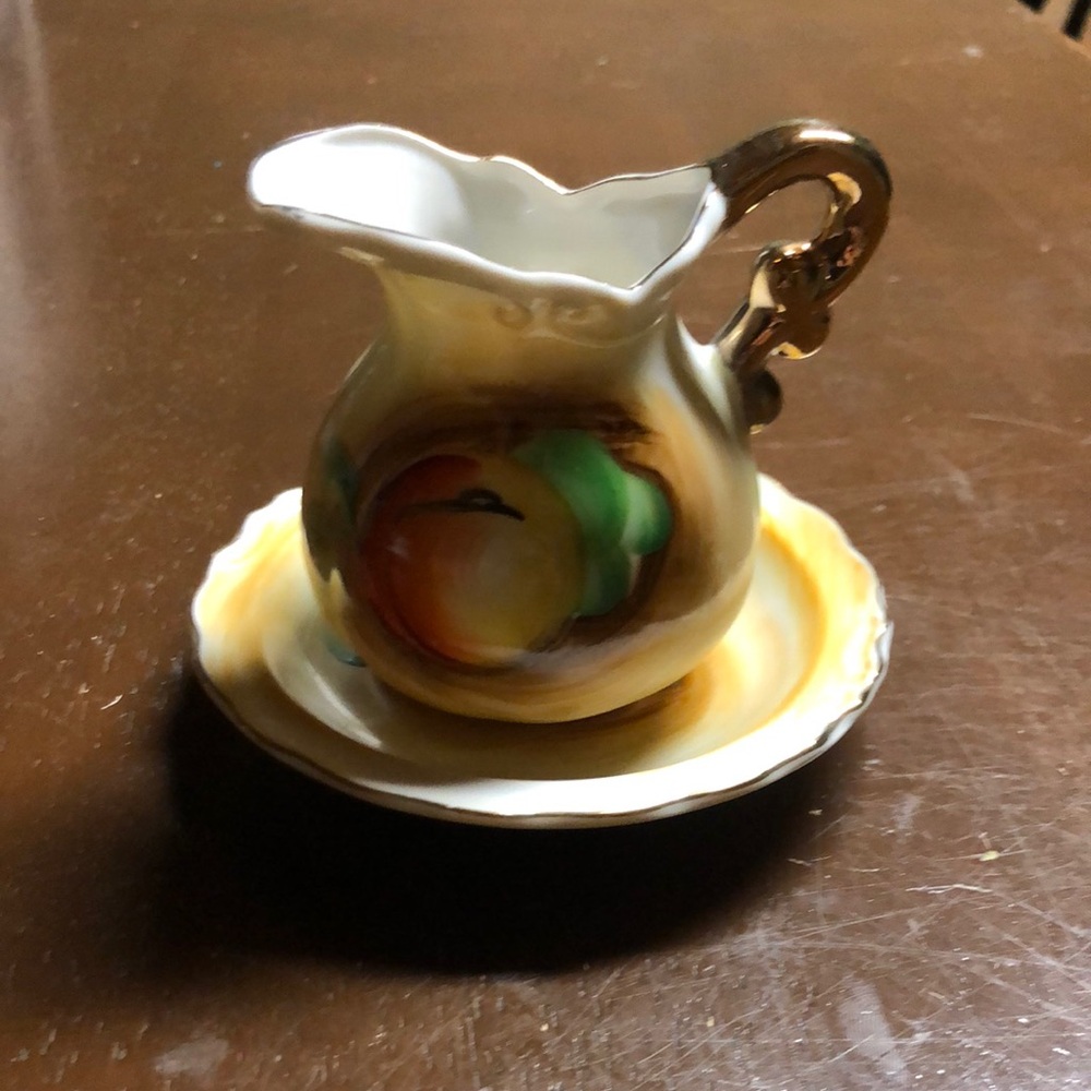 fine quality lego japan - creamer cup and saucer